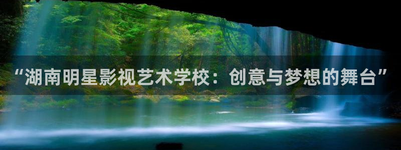 猪泡泡影院：“湖南明星影视艺术学校：创意与梦想的舞台”