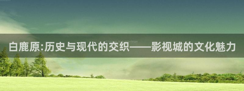 泡泡影视手机电影天堂：白鹿原:历史与现代的交织——影视城的文化魅力