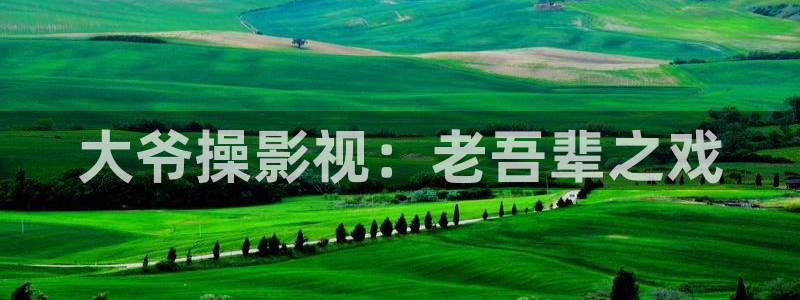 泡泡影视app：大爷操影视：老吾辈之戏